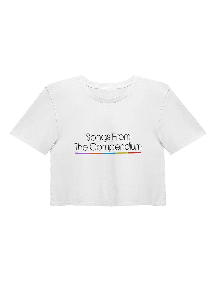 "Songs From The Compendium" Crop Tee product image (1)