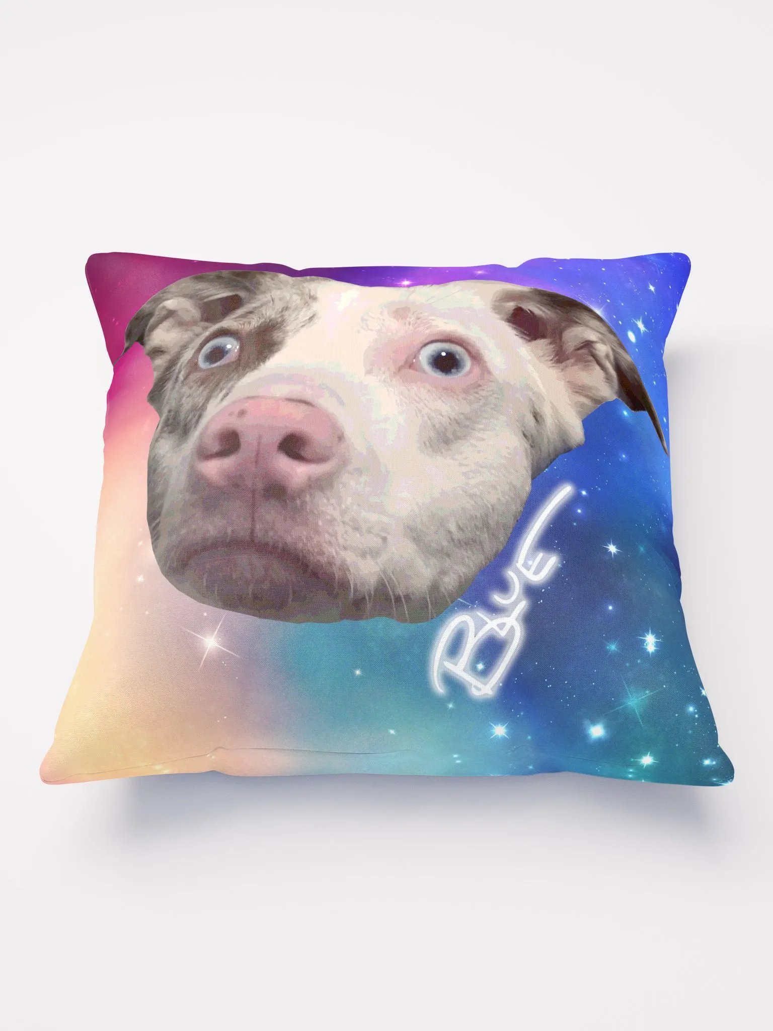 Blue's Face Pillow product image (1)