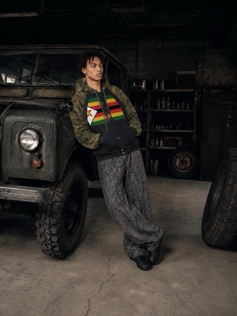 Zimbabwe Flag Camo Hoodie product image (4)