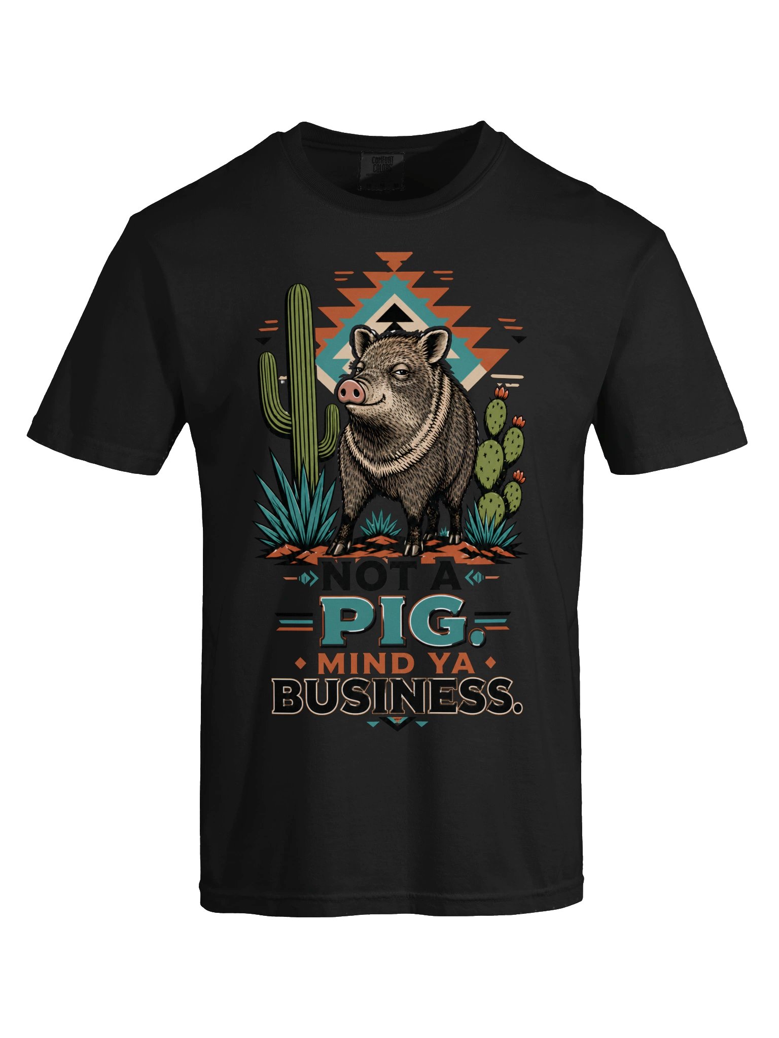 Not a Pig Western Graphic Tee product image (45)