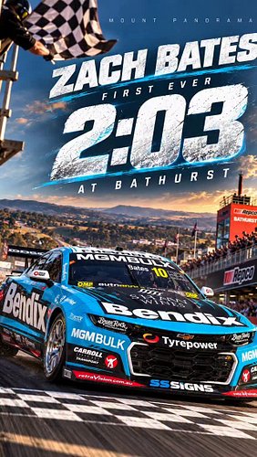 Well done @zachbates24 and @mattstoneracing 🏁