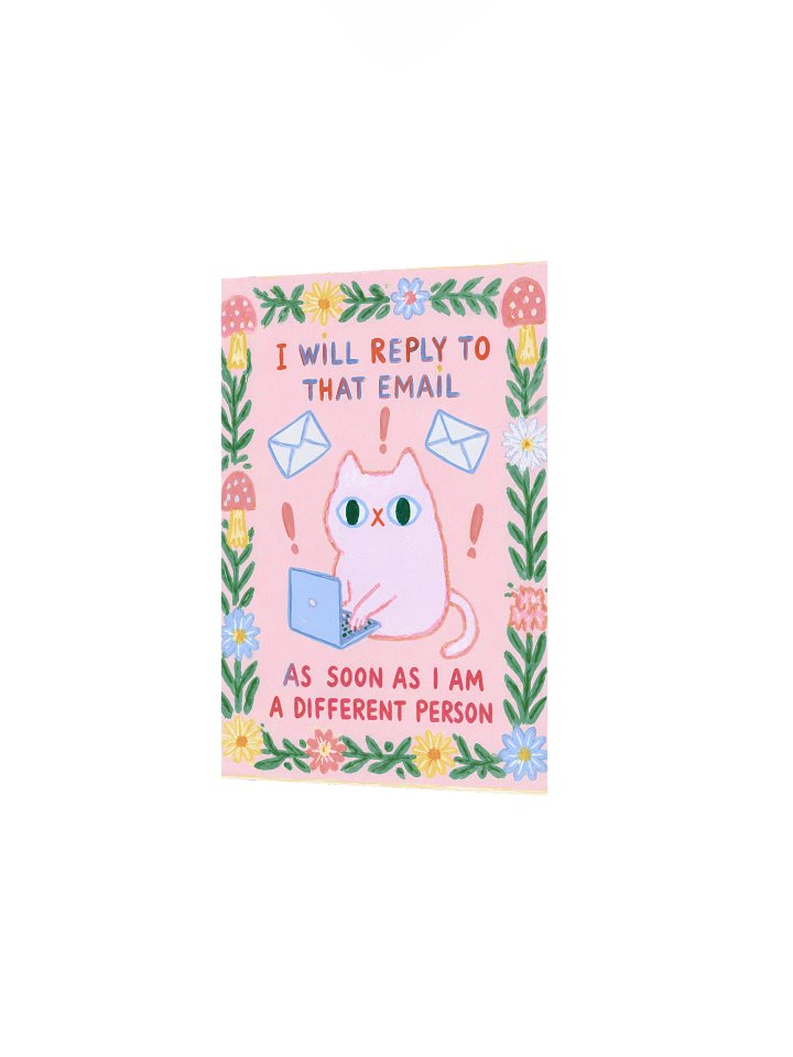 I’ll Reply Soon Cat Meme Poster product image (10)