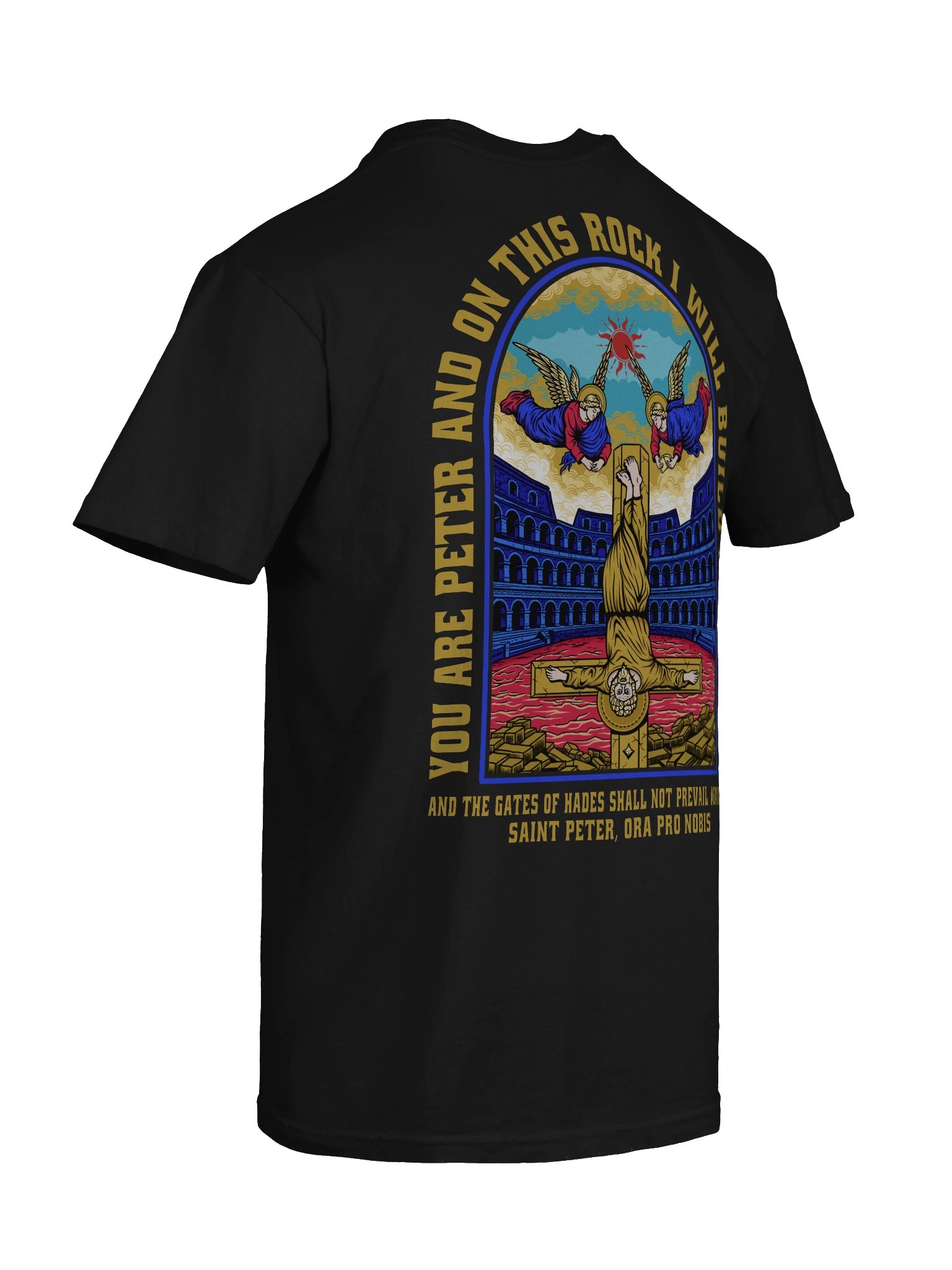 Saint Peter's Cross T-shirt product image (10)