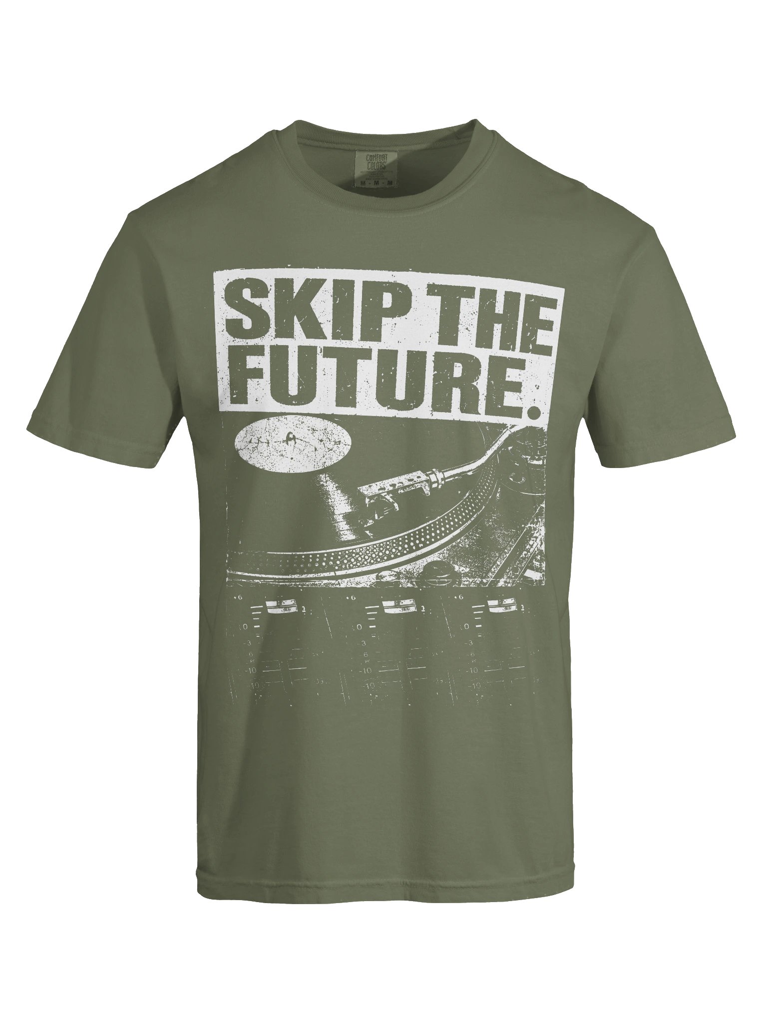 Skip the Future Vinyl Record Heavyweight Graphic Tee product image (21)