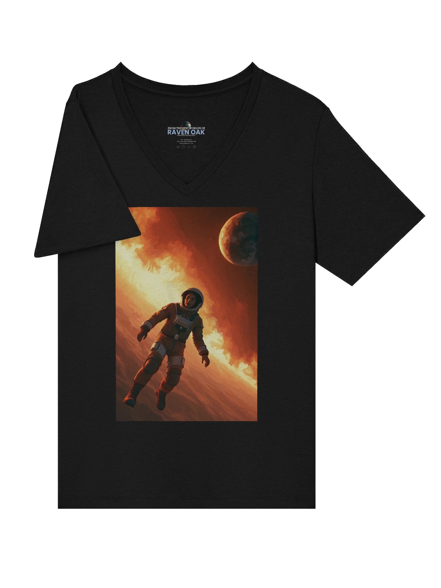 World on Fire Women's V-Neck Shirt product image (21)