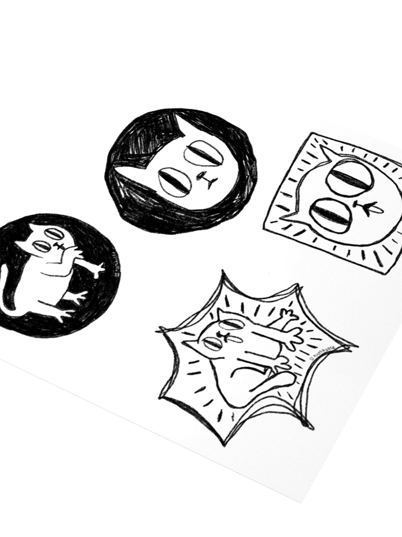 kitty sticker product image (3)