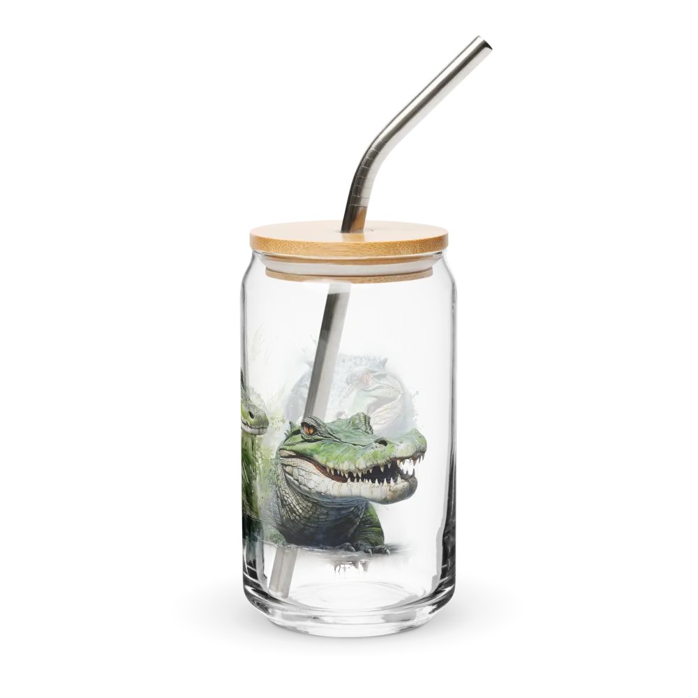Alligator Can Shaped Glass product image (3)