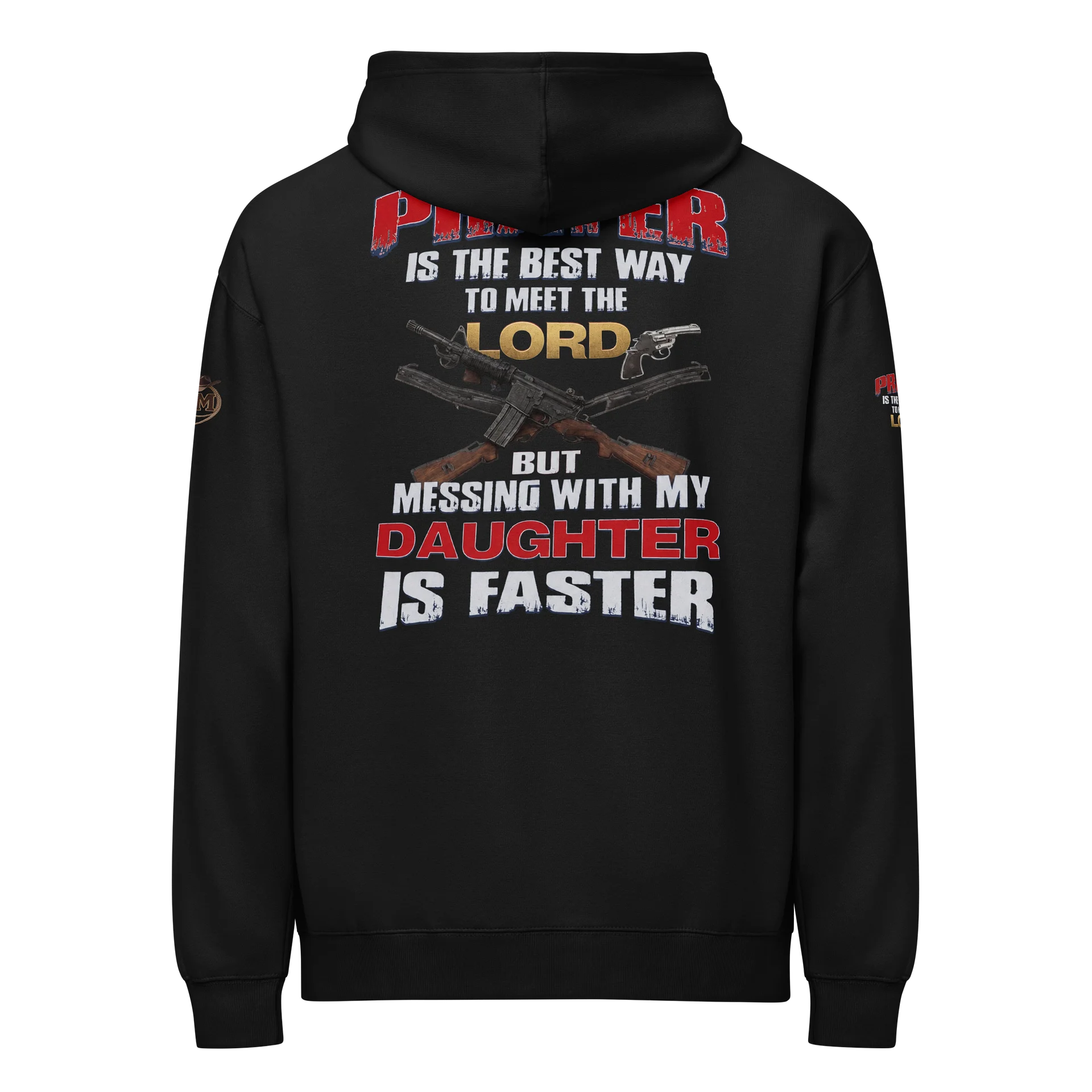 Country Dad Warning Label Hoodie product image (1)