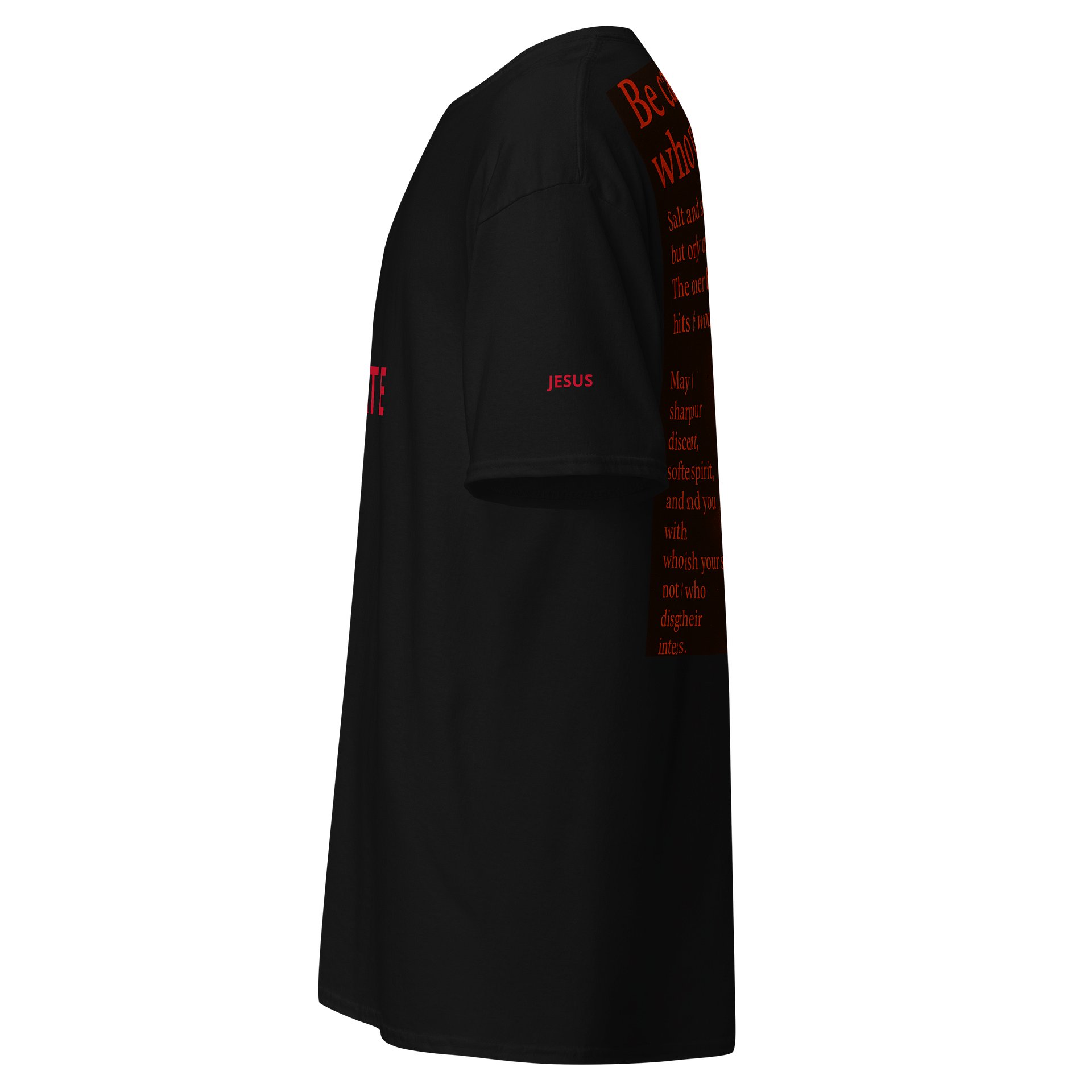 Bold Red 'SHORTIE' Tee product image (5)