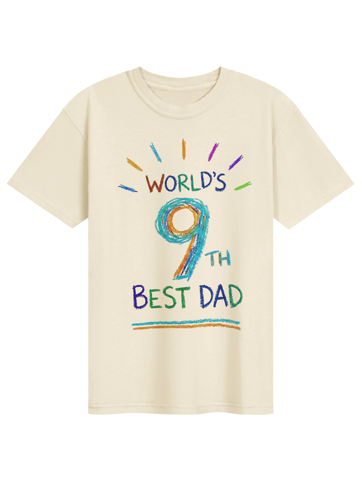 WORLD'S 9TH BEST DAD product image (1)