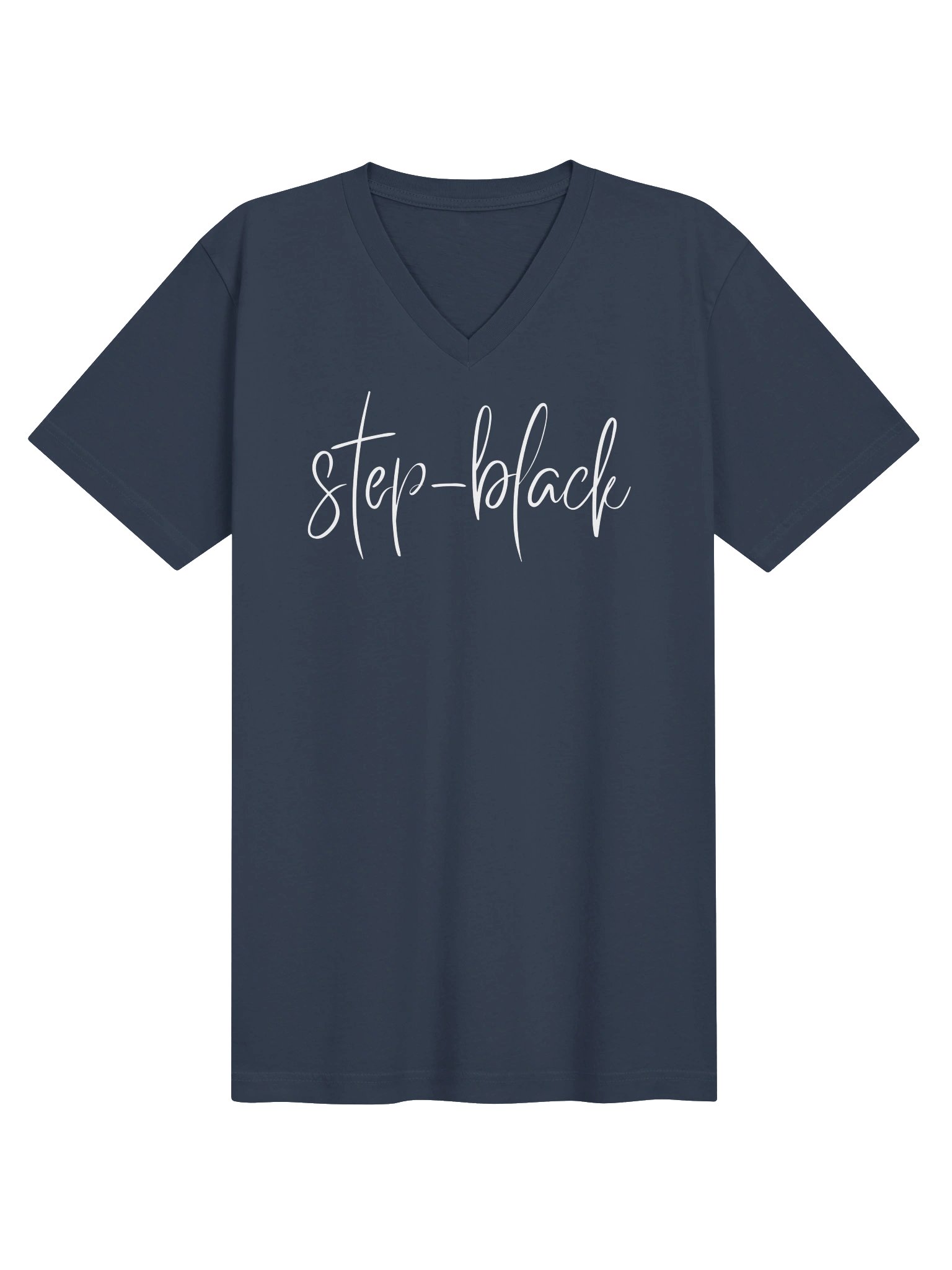 Step-Black V Neck T product image (1)