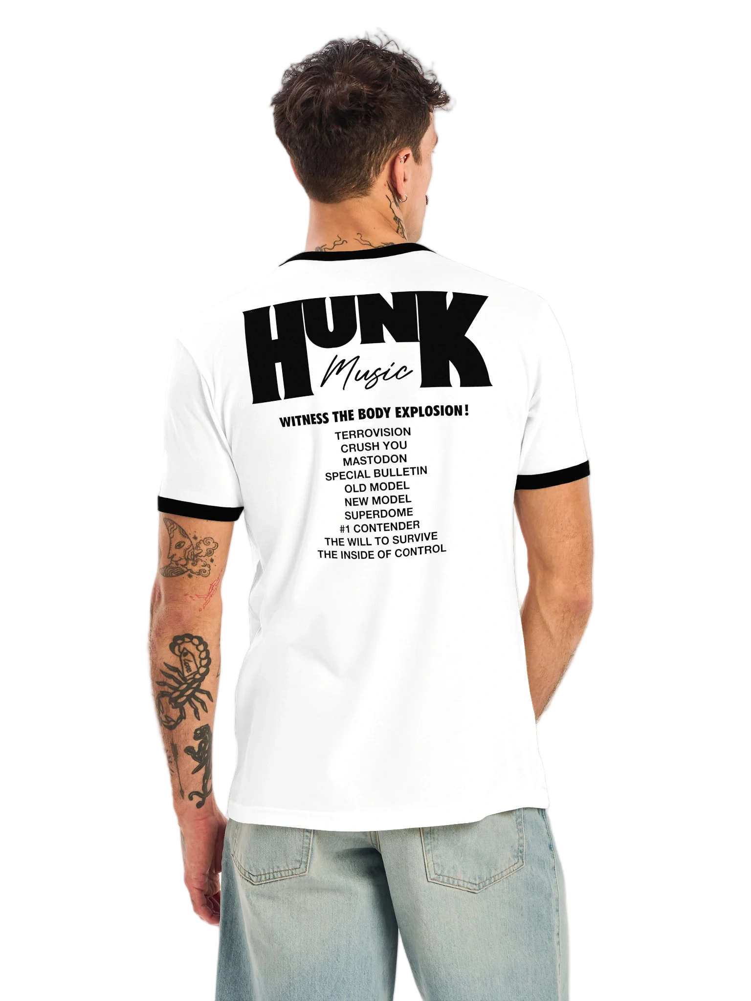 HUNK MUSIC: Body Explosion - Raglan Tee product image (4)