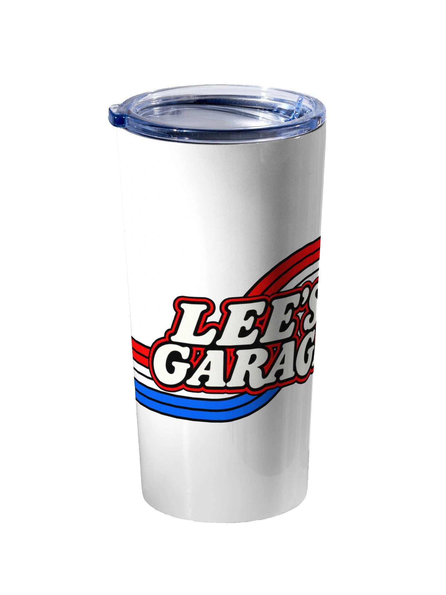 Lee’s Garage Retro Stripes Tumbler product image (2)