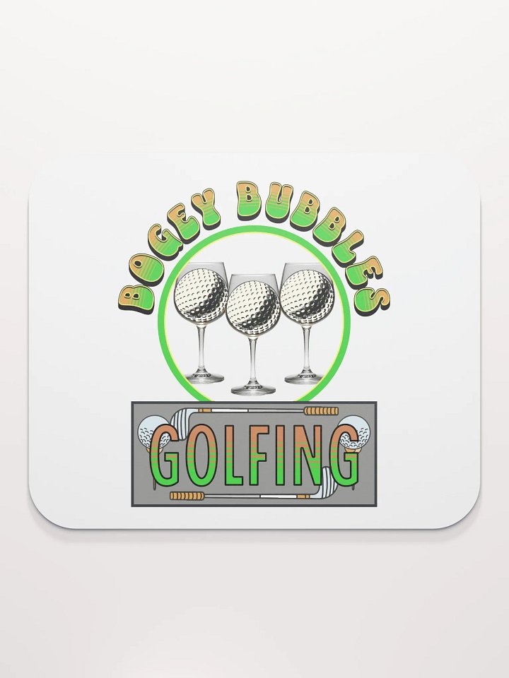 Bogey Bubbles Golfing Delights Mouse Pad product image (1)