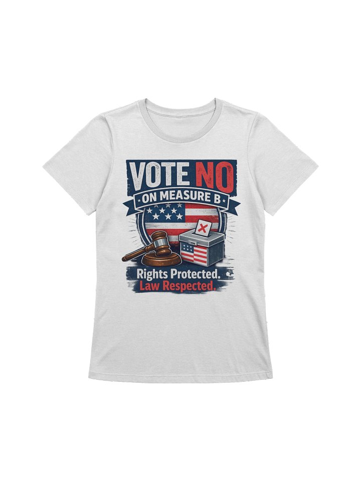 No on Measure B Women's T-Shirt product image (5)