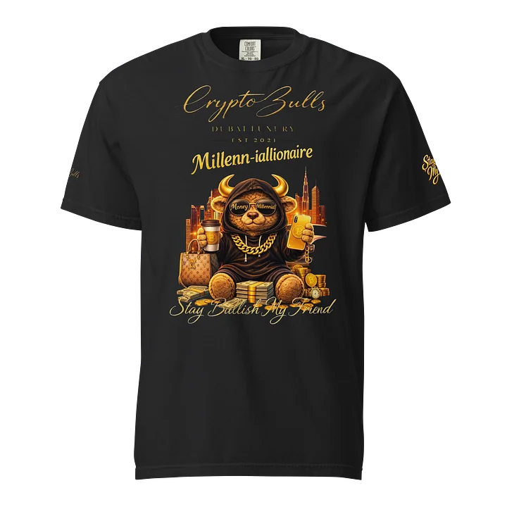 Bullish Millenn-iollonaire Teddy Bull Tshirt - Bullish Collection product image (2)
