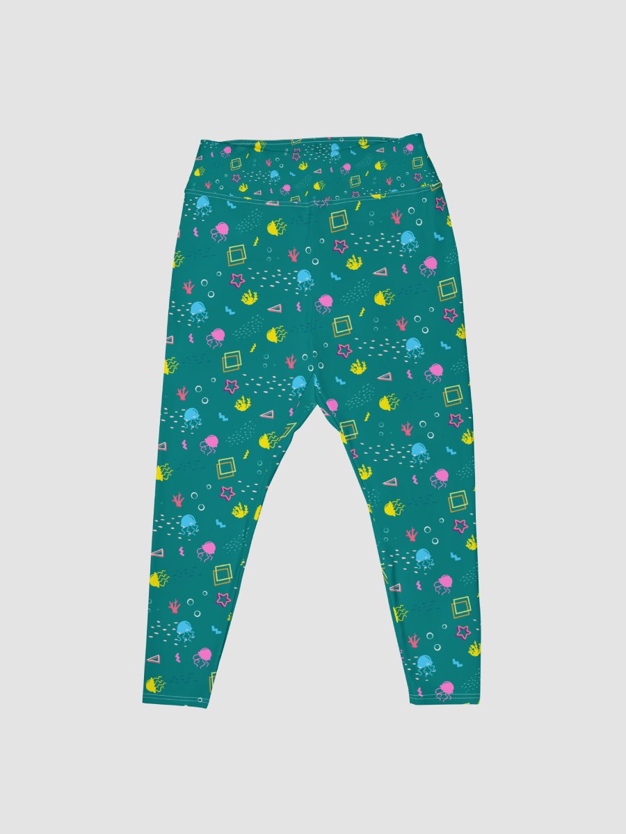 Shifty Seas pattern plus size leggings product image (3)