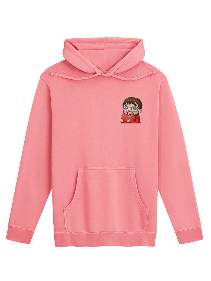 DitsnietJeff Love Emote | Independent Trading Co. Pigment Dyed Hoodie product image (6)