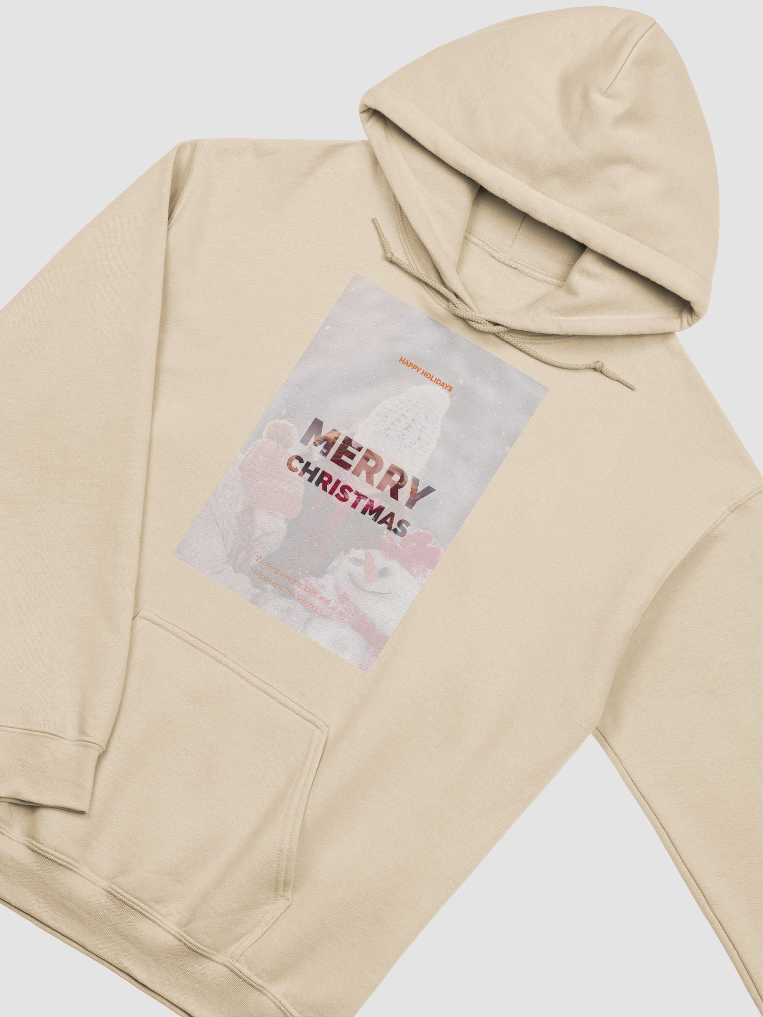 Festive Snowman Building Classic Hoodie product image (3)