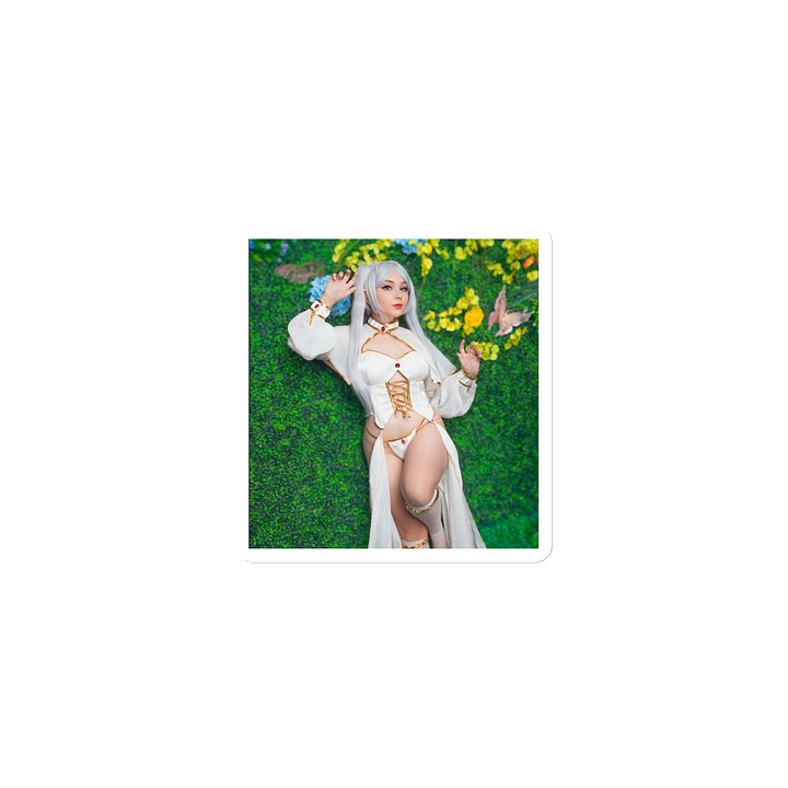JuicyJinx Frieren Floral Fantasy Magnet product image (1)