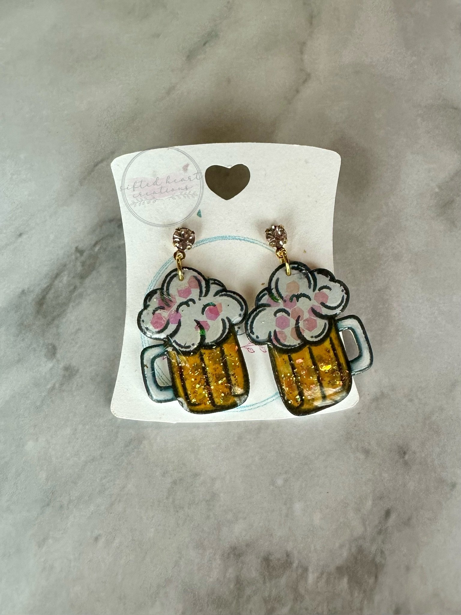 Beer Mug Earrings product image (1)