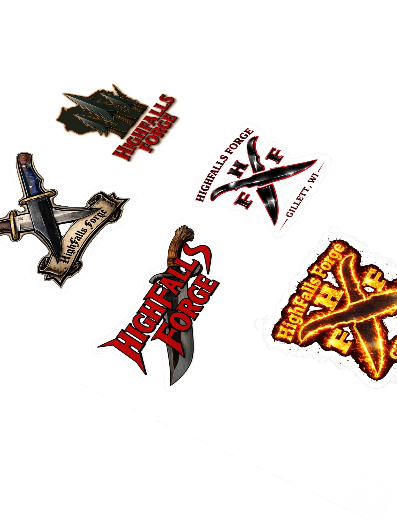 HighFalls Forge Stickers 2 product image (2)