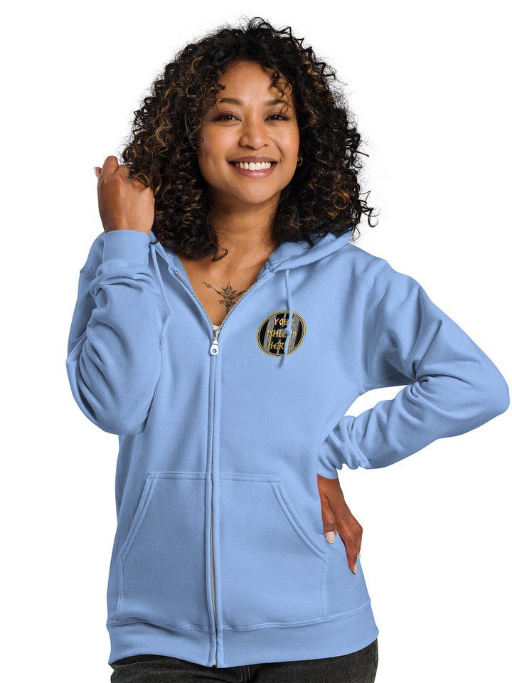 'BATTLE OF MIDGARD' SHIELD ZIP HOODIE by MIMIDOTB product image (36)