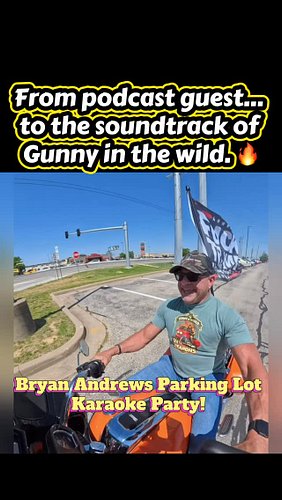 Had Bryan Andrews on the podcast, and now people out here singing “Yeehaw” with me in the wild like it’s a full concert. #vir...