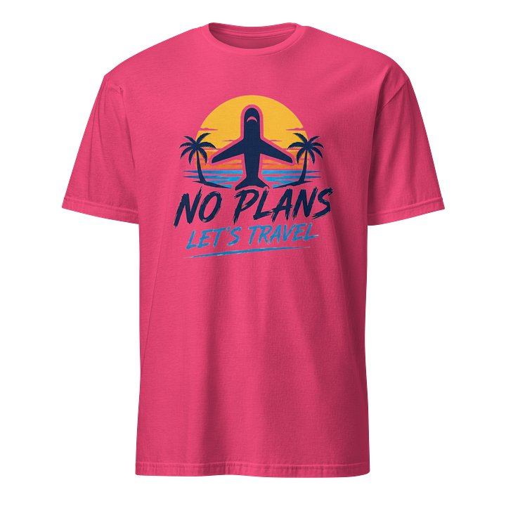Unisex summertime T (pink) product image (1)