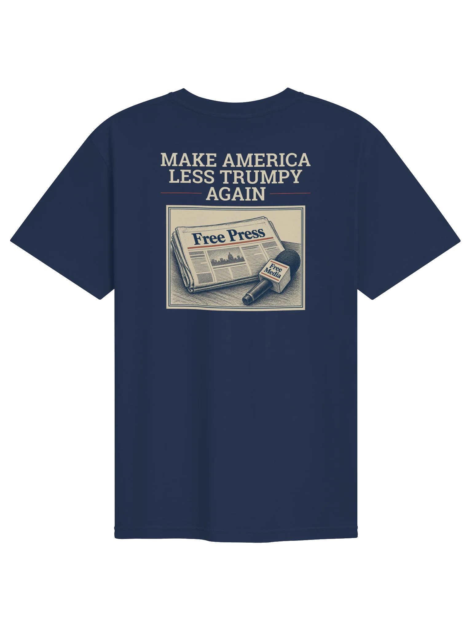 MALTA — First Amendment – Free Press / Free Media Tee product image (1)