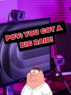 #pov YOU GOT A BIG RAID #GAMING #stream #streamer #CapCut 
