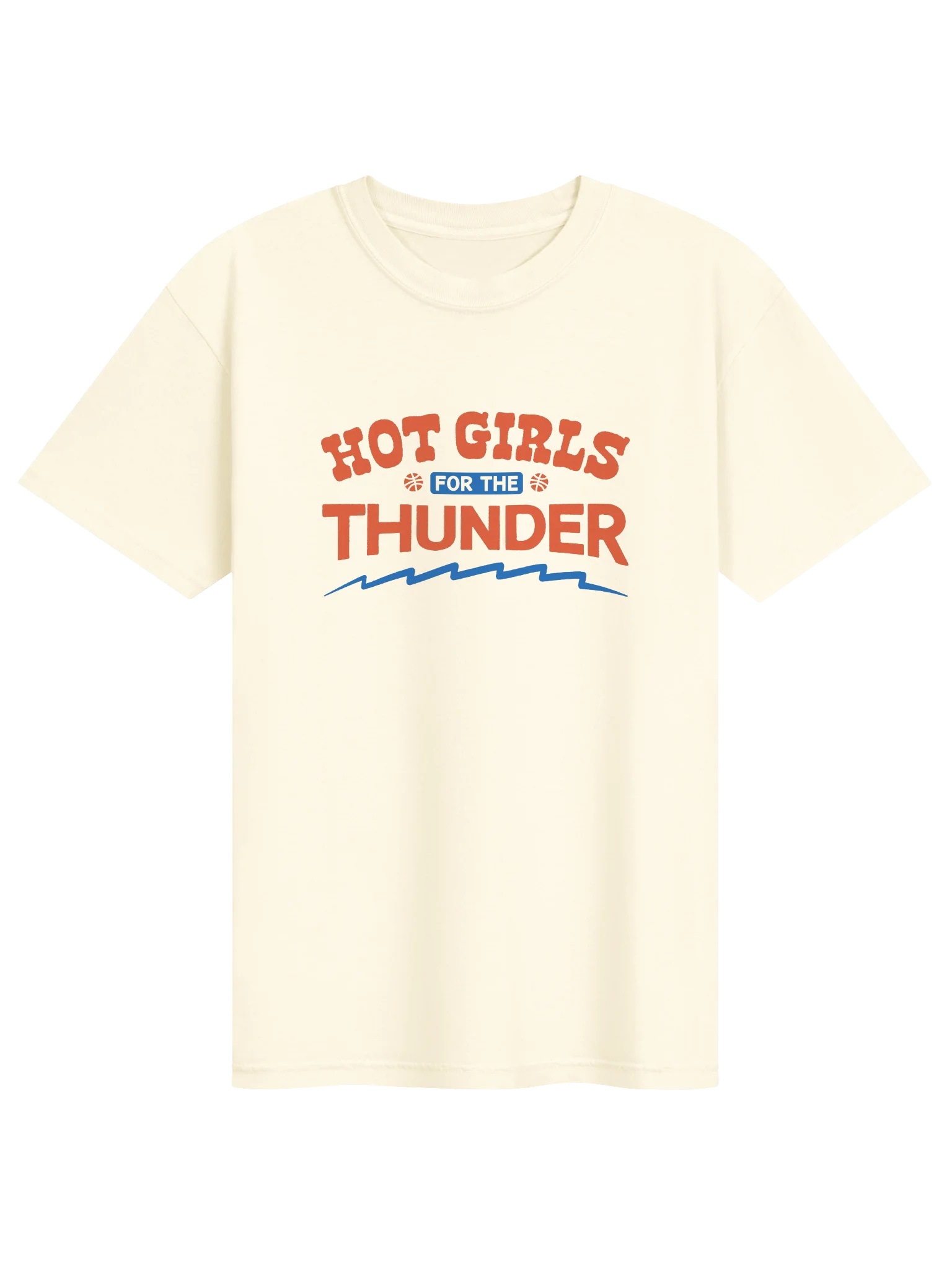 Hot Girls for the Thunder Tee product image (1)