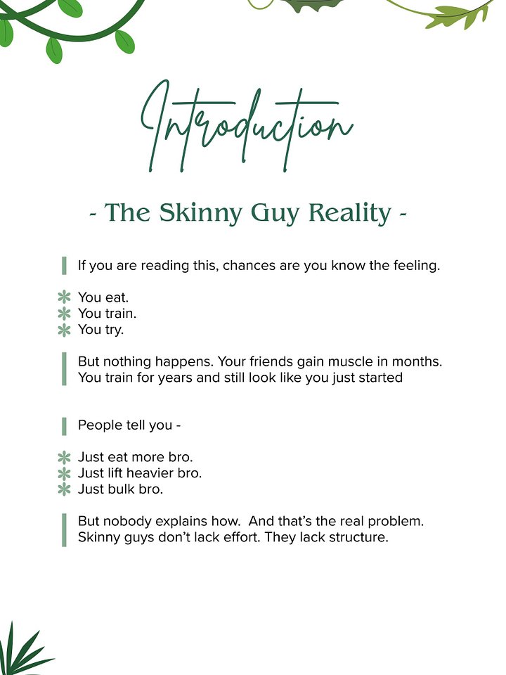 The Skinny Monkey - From Thin to Aesthetic (Guide) product image (2)