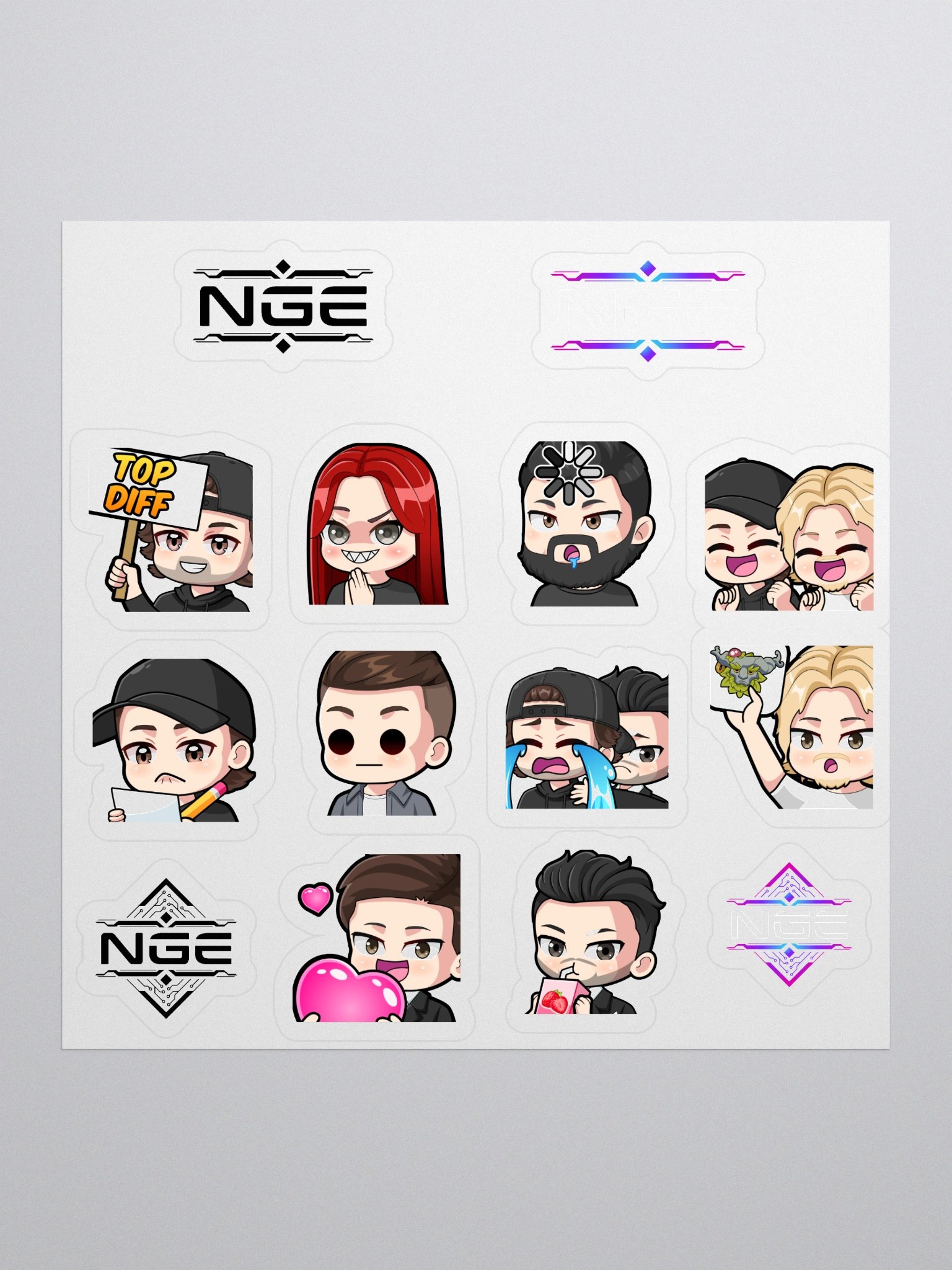 Neogen Sticker sheet product image (1)