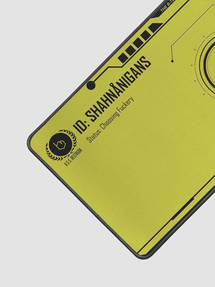 U.S.S. Bestagon Hexstation Mouse Mat product image (2)