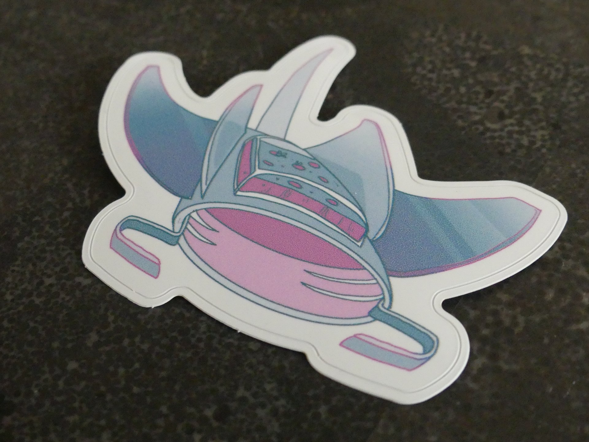 Pastel Manta vinyl sticker product image (3)