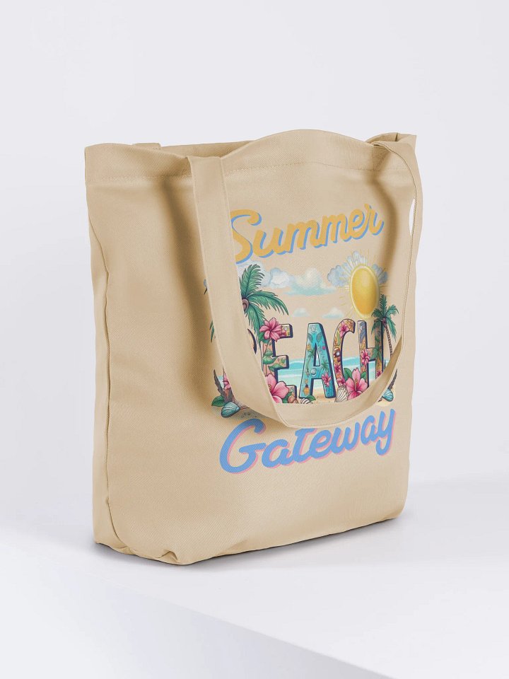 Summer Gateway Beach Organic Tote product image (4)
