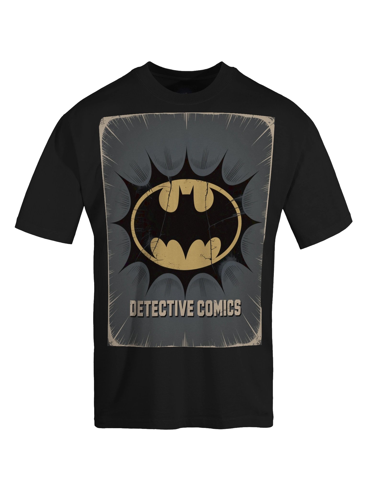 Retro Beacon: Detective Comics Batman Oversized Faded T-Shirt product image (1)