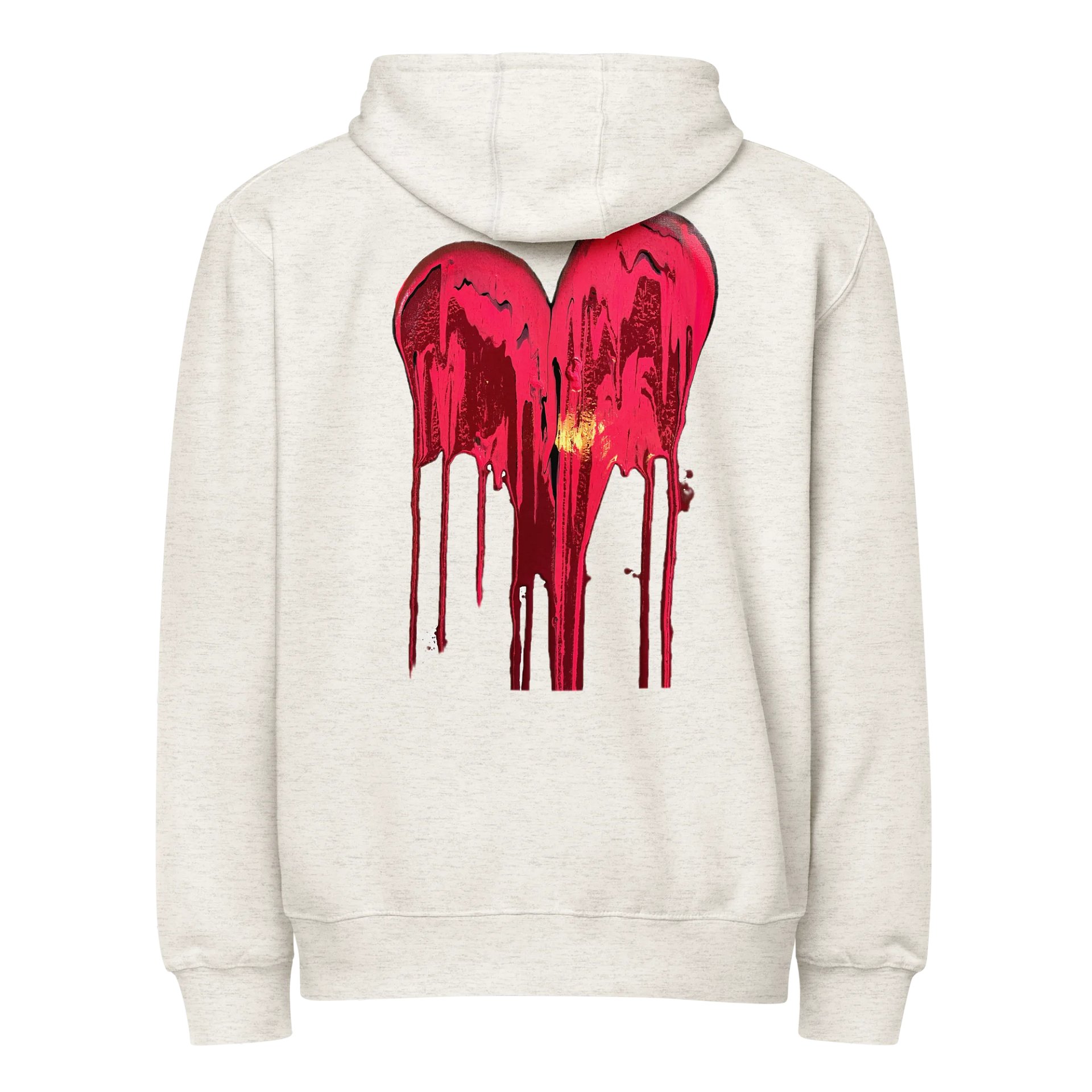 Melting Heart Zip-up Hoodie product image (14)