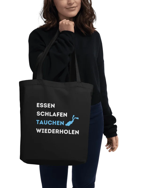 Essen Schlafen Tauchen Tote Bag product image (1)
