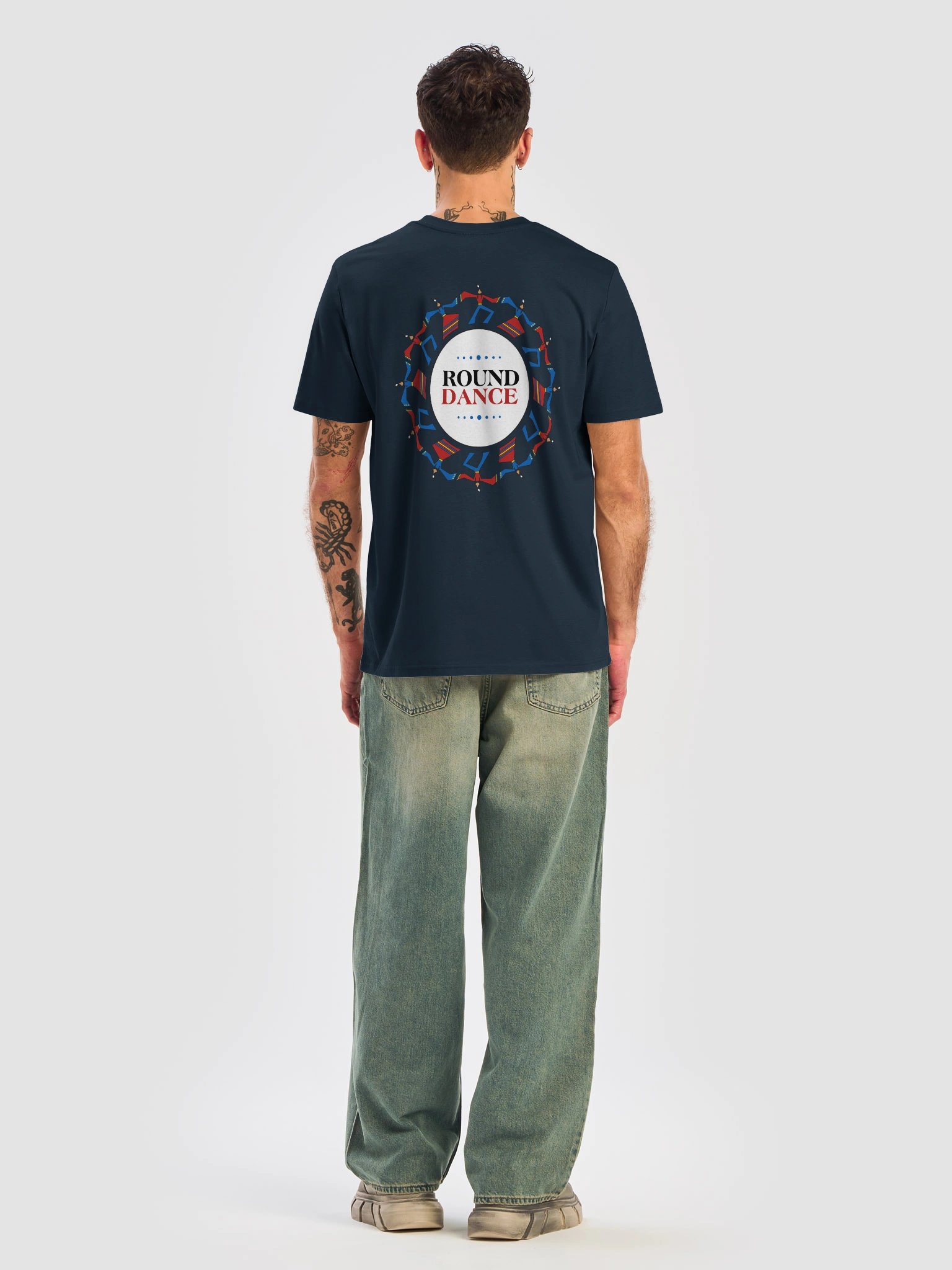 Round Dance Organic Fitted Tee product image (38)