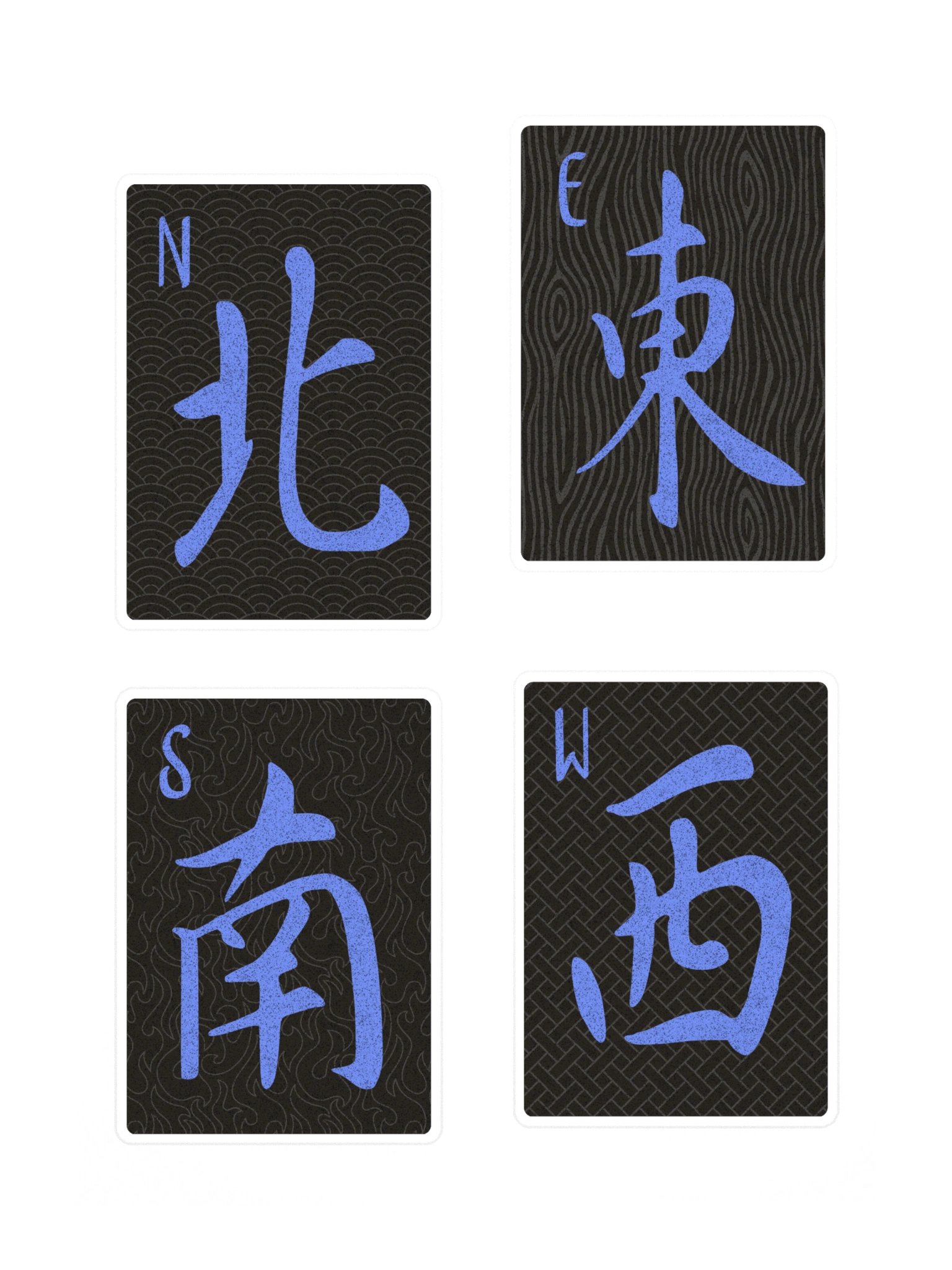 Mahjong Wind Stickers product image (3)
