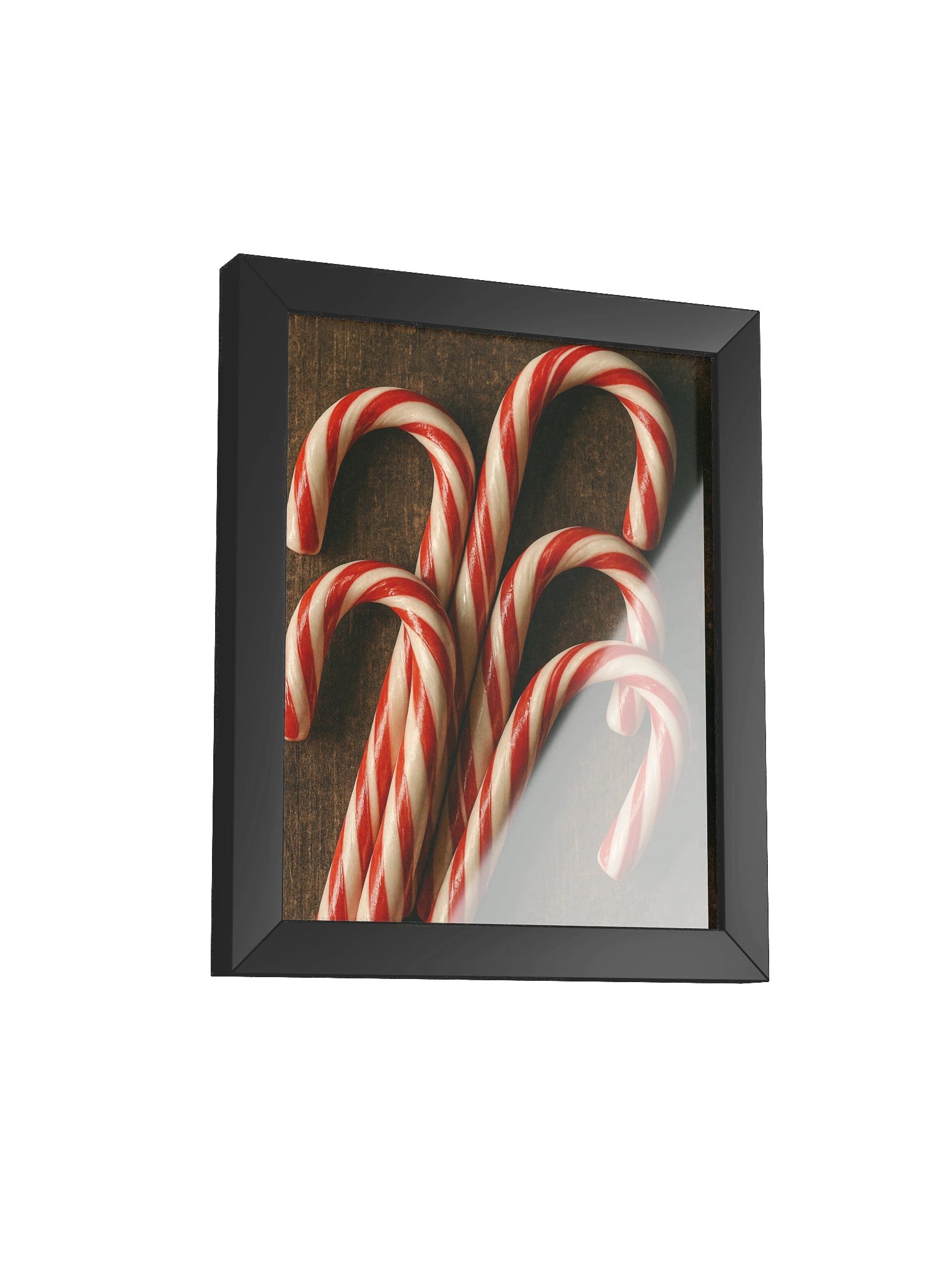 "Candy Cane" Framed Matte Poster product image (2)