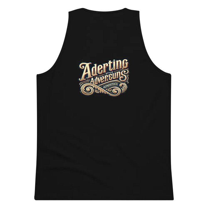 Vintage Typography Tank Top product image (2)