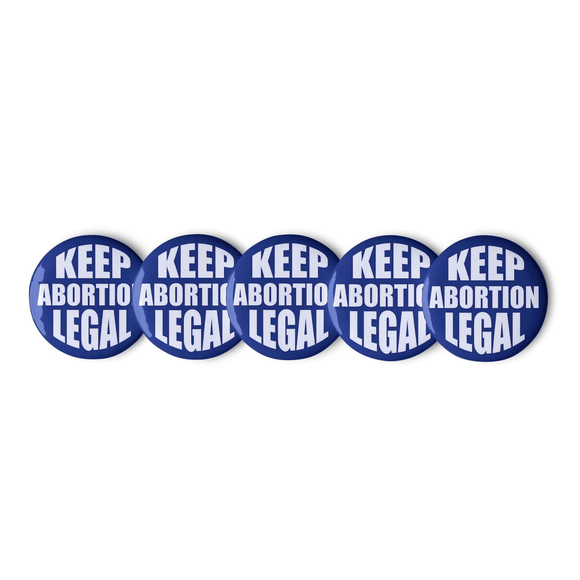Keep Abortion Legal 5 button set product image (1)