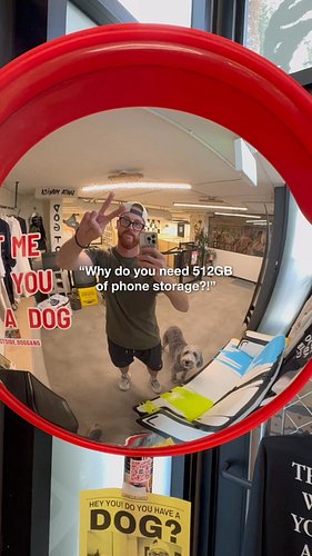 Why do you need 512GB of storage? 
This is why. 

#westsidedoggang #dogsofla