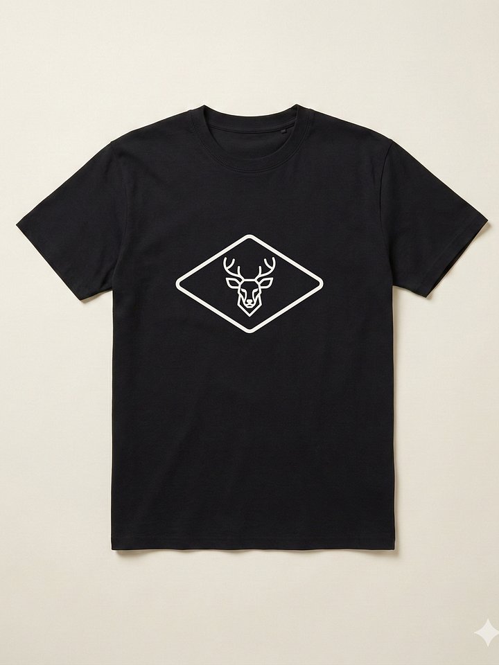 Deer Icon T-Shirt — Calm Strength Series product image (1)