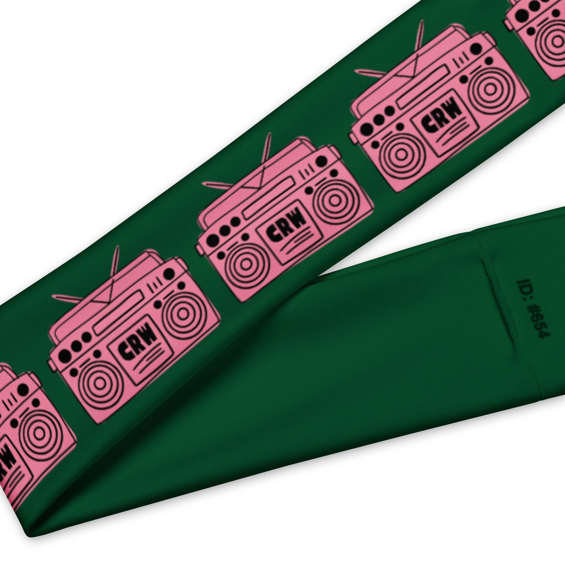 CRW Pink Boombox Logo Sweatband product image (3)