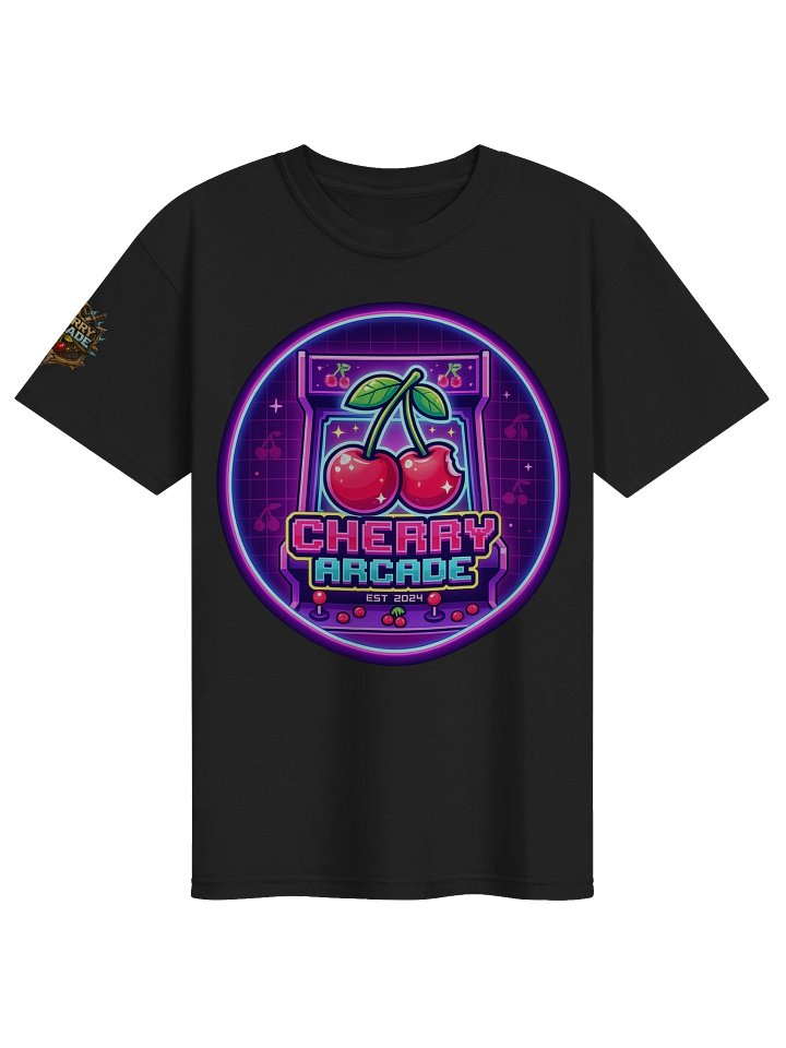 Cherry Arcade Neon Logo Tee product image (1)