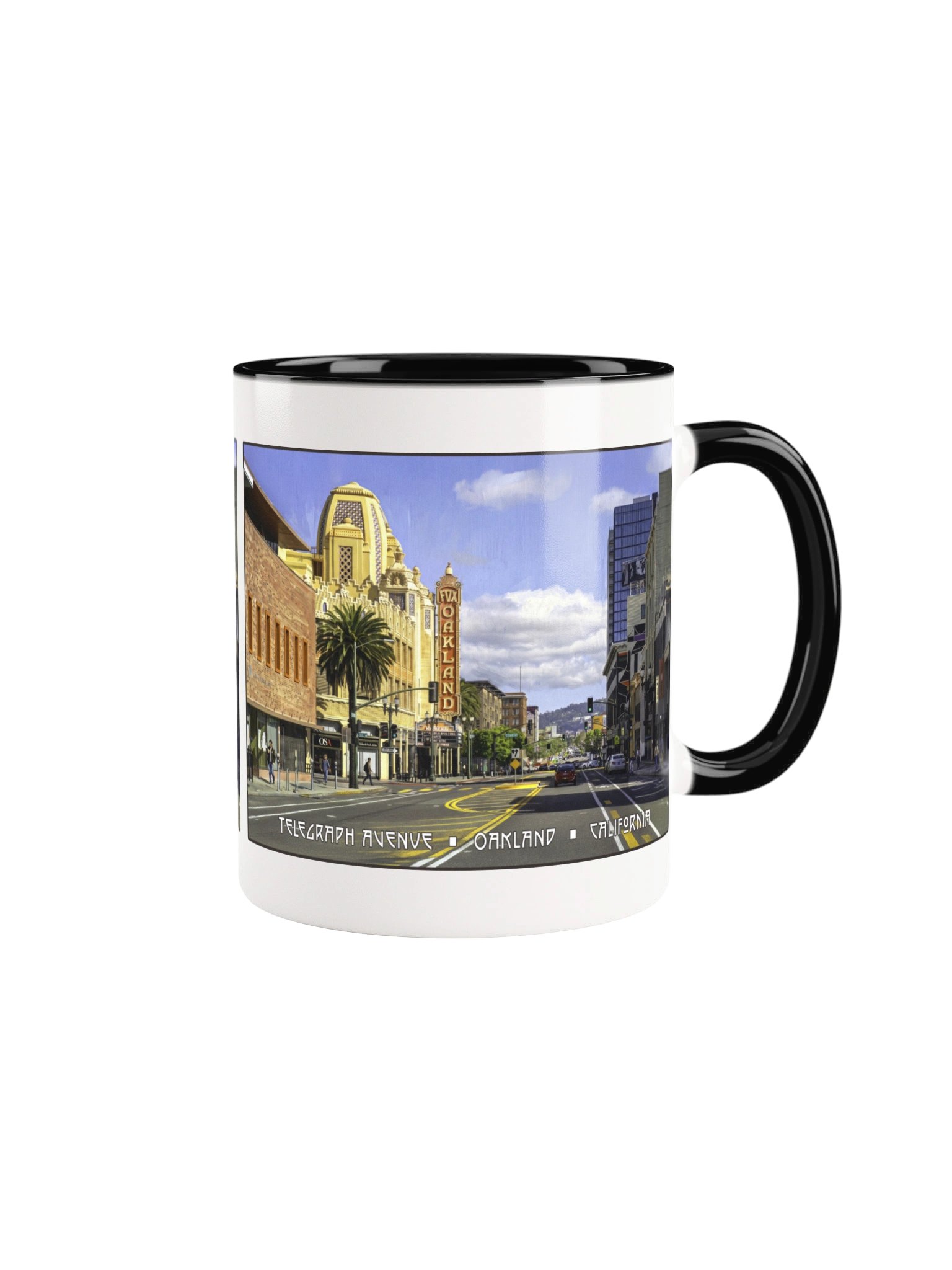 Oakland / Fox Theater / Telegraph Avenue - Two Tone Mug product image (7)